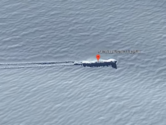 В Антарктиде нашли упавший "корабль инопланетян"