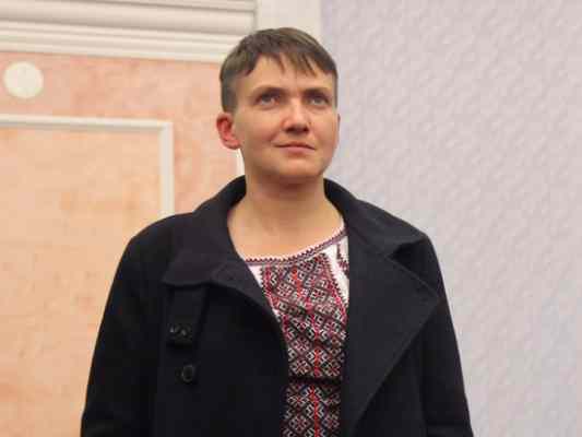 Савченко направила Путину депутатский запрос о помиловании всех украинцев
